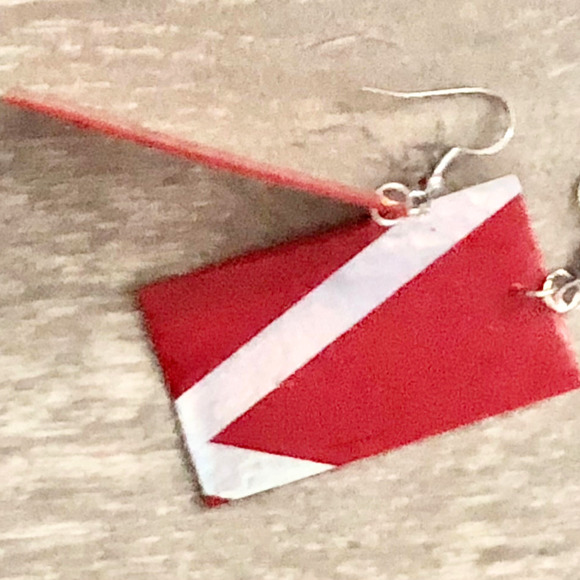 Handmade Red and Silver Earrings Set available now limited quantities available - Picture 3 of 9